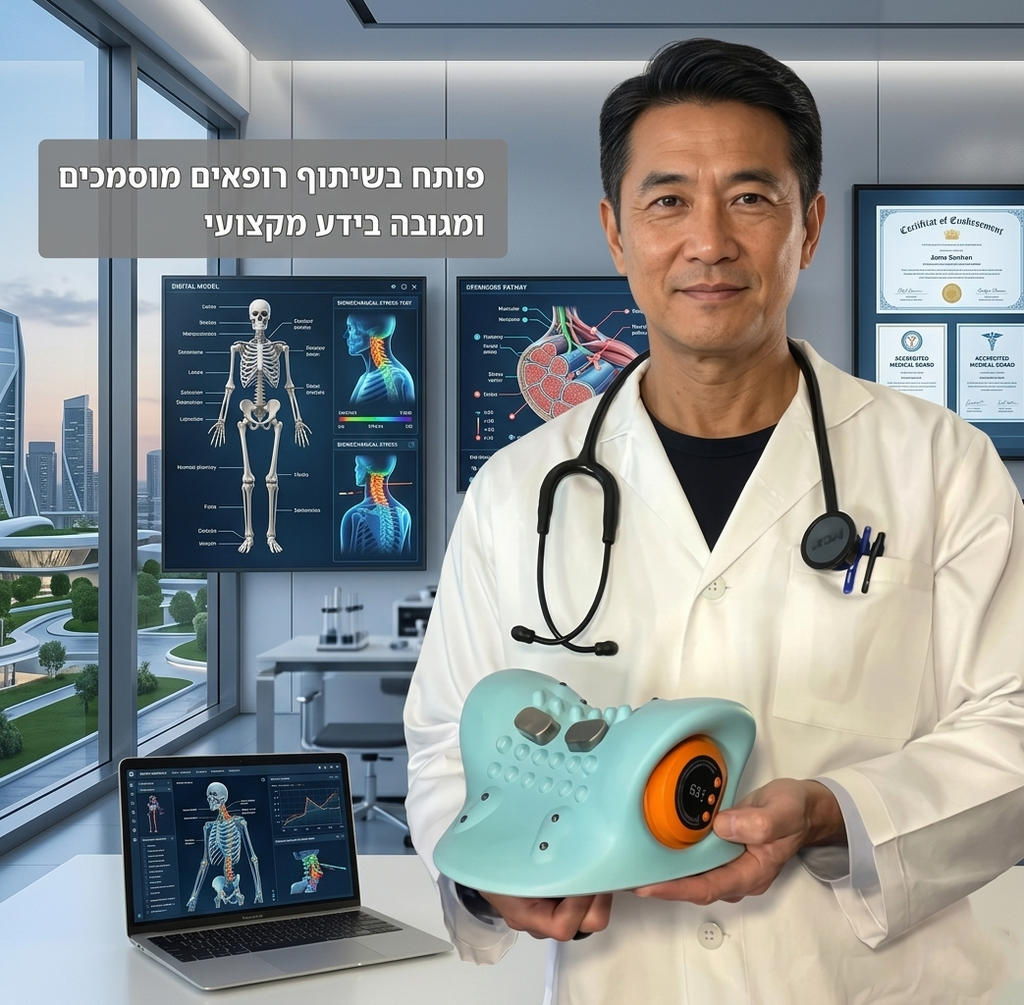 מעסה צוואר החשמלי 3 ב 1 של Neckly