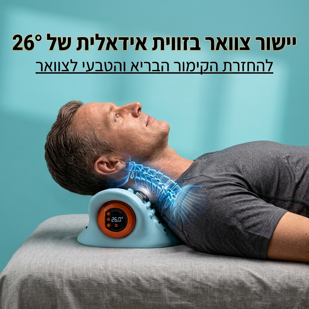 מעסה צוואר החשמלי 3 ב 1 של Neckly